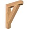 Ekena Millwork Traditional Craftsman Smooth Bracket, Western Red Cedar, 3 1/2"W x 20"D x 24"H BKT04X20X24TRA04SWR - alternate 1